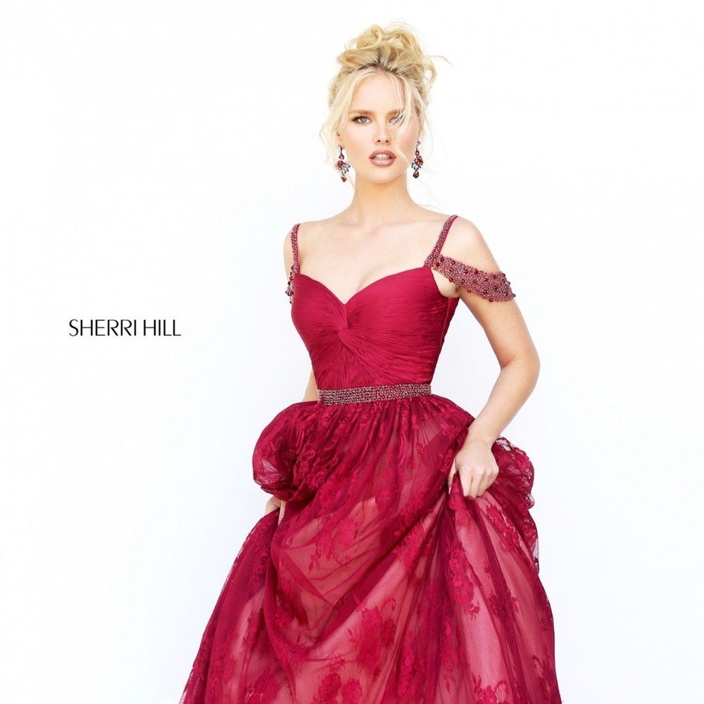 Red Prom/Formal Dress Sherri Hill 50595